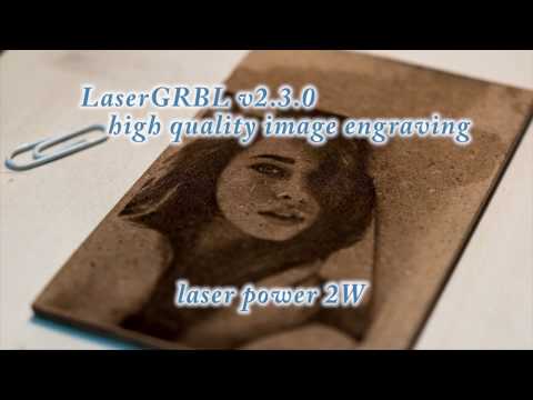 Laser Image Engraving with LaserGRBL v2.3.0