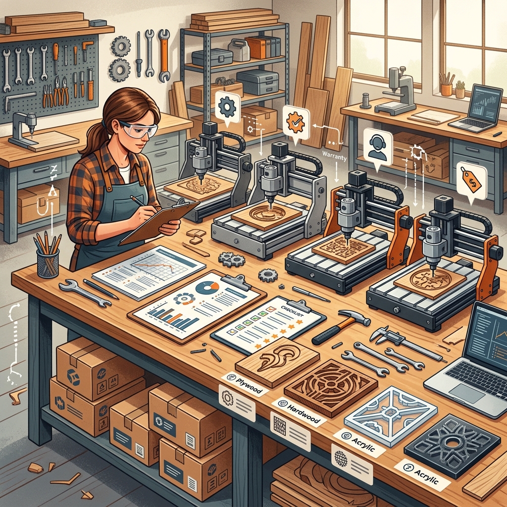 How We Picked These Benchtop CNC Machines